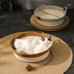 Woven Cat Bed