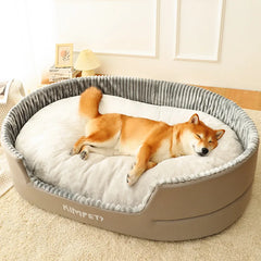 Square Plush Bed